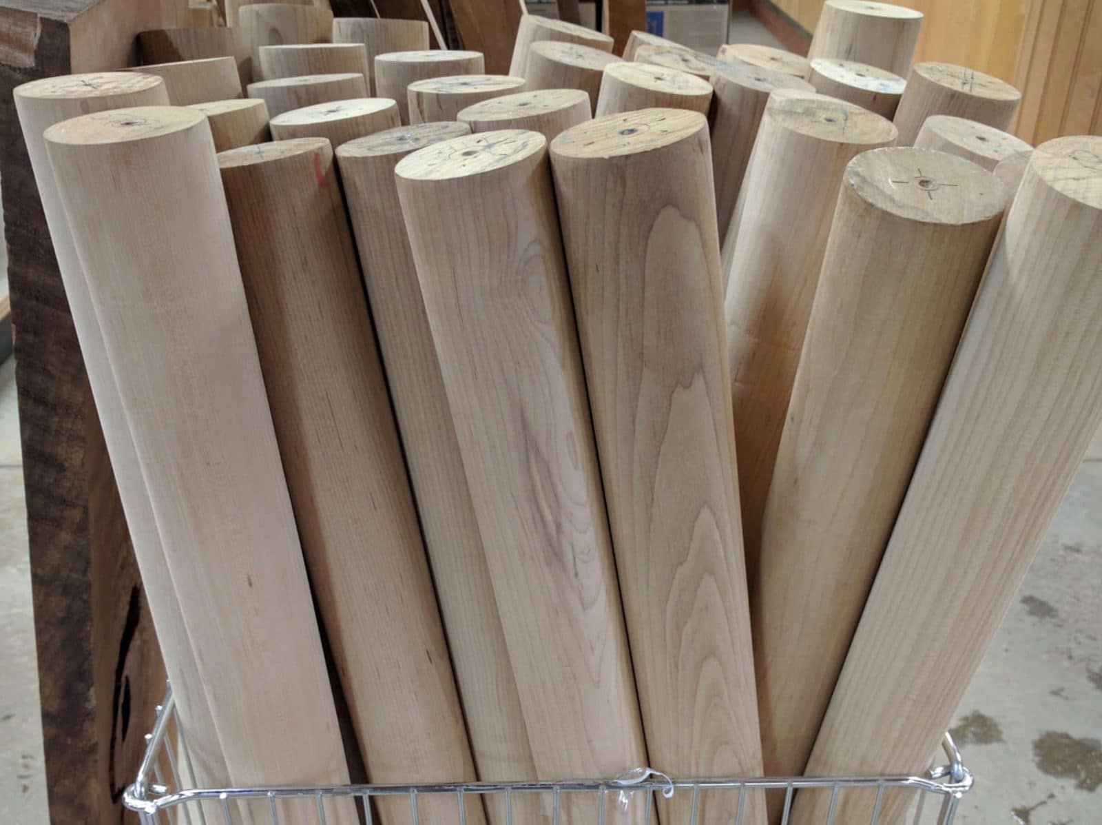 Torrified Maple Bat Blanks ($25/pc)