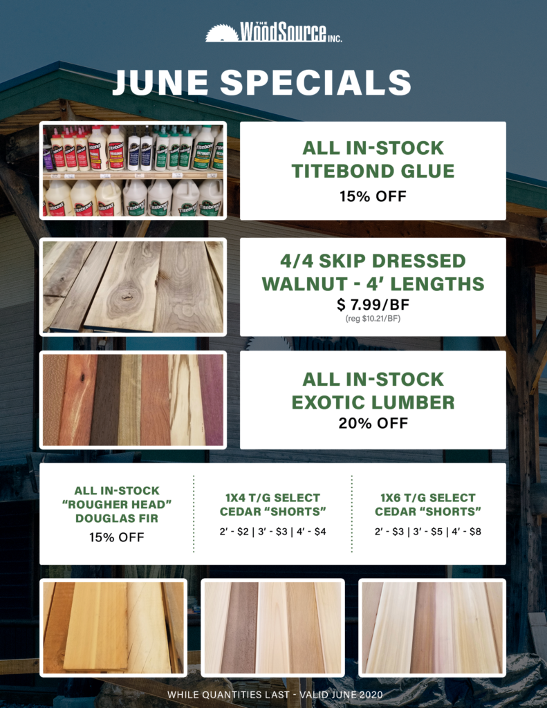 June 2020 - Specials June 2020 - Specials