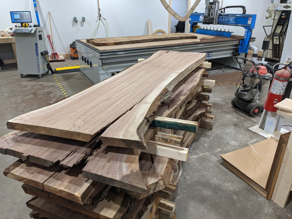 Slab Flattening CNC Ottawa WoodSource
