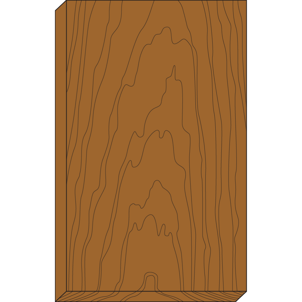 Flat sawn wood Ottawa