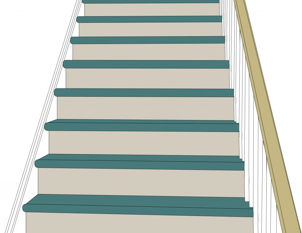 Parts of a staircase explained