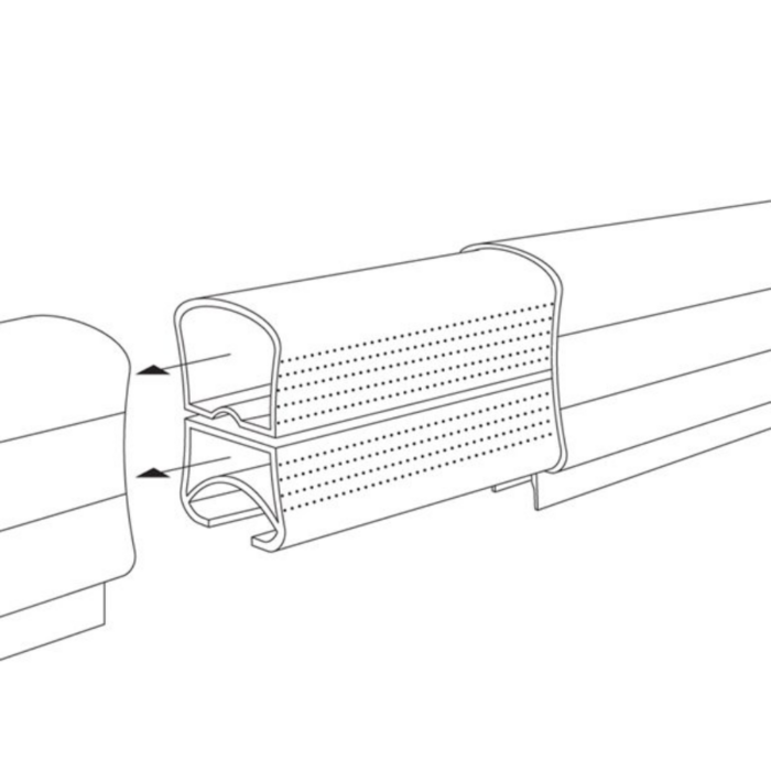 Regal Railing - Stair Top Rail Splice