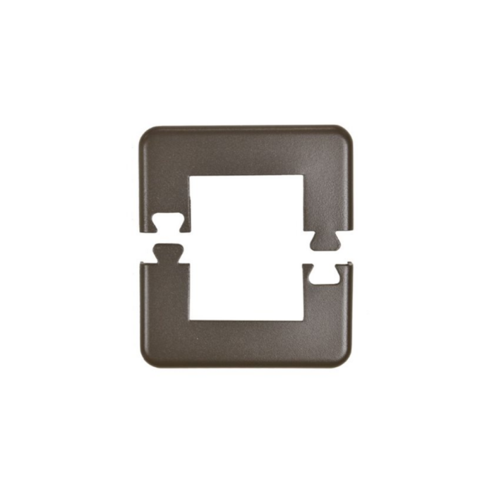 Regal Railing - Base Plate Cover - 2-1/4", Yard Bronze