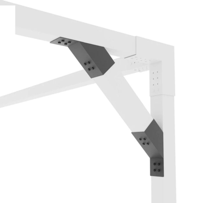 45 Degree Support Bracket (4x4) - The WoodSource