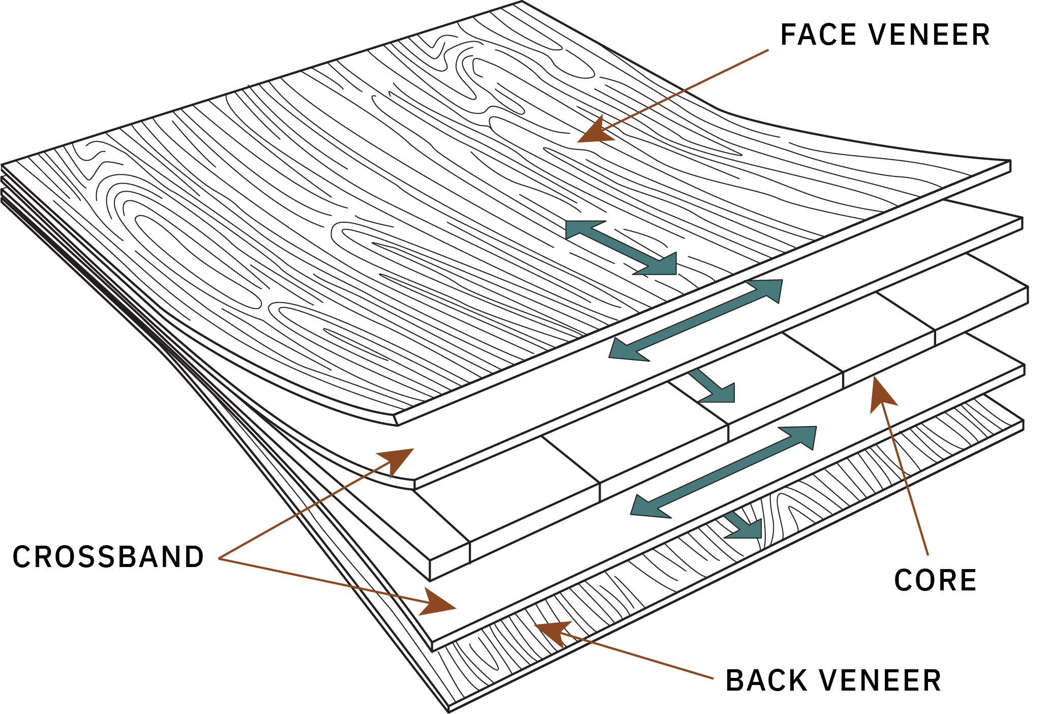 Plywood Layers